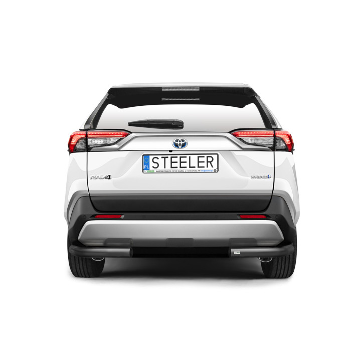 Colțare de Protecție Spate, Steeler 4x4 Corner Protect, Culoare Argintiu, Toyota RAV4 2018 - Prezent - EDK.ro