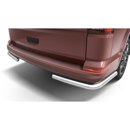 Rear Protection Corners, Steeler 4x4 Corner Protect, Color Silver, Volkswagen Transporter T6.1 2019 - Present - EDK.ro