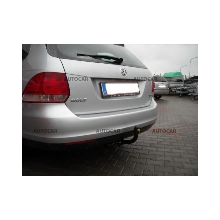 Cârlig de Remorcare, Auto-Hak, Sistem Semi-Demontabil, Volkswagen Golf Combi 2007 - 2012 - EDK.ro