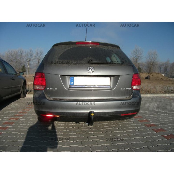 Towbar, Auto-Hak, Semi-Detachable System, Volkswagen Golf Station Wagon 2007 - 2012 - EDK.ro