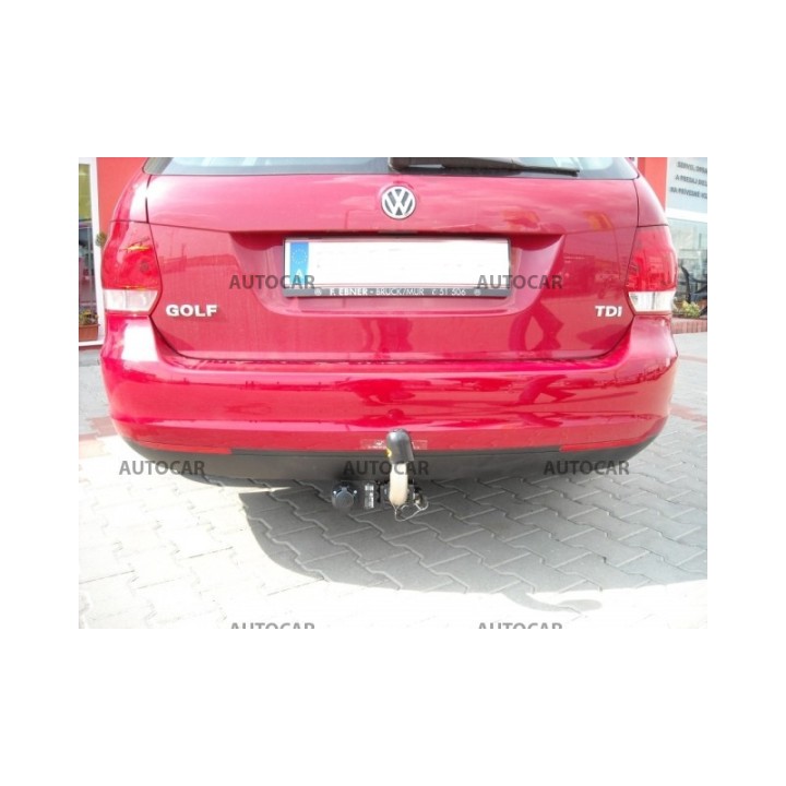 Towbar, Auto-Hak, Automatic Detachable System, Volkswagen Golf Station Wagon 2007 - 2012 - EDK.ro
