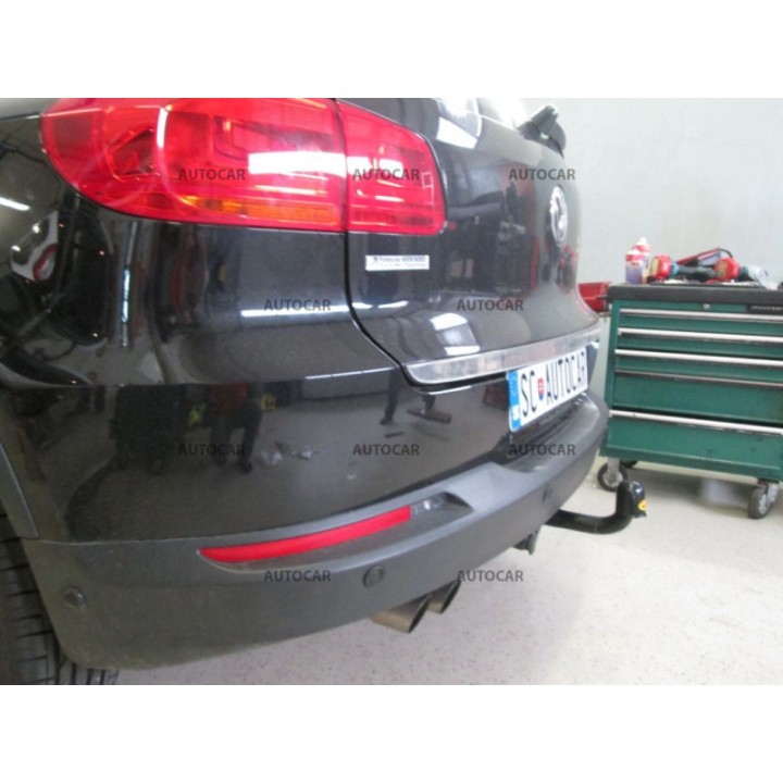 Towbar, Auto-Hak, Semi-Detachable System, Volkswagen Tiguan 2007 - 2016 - EDK.ro
