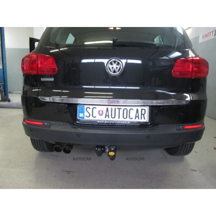 Towbar, Auto-Hak, Semi-Detachable System, Volkswagen Tiguan 2007 - 2016 - EDK.ro