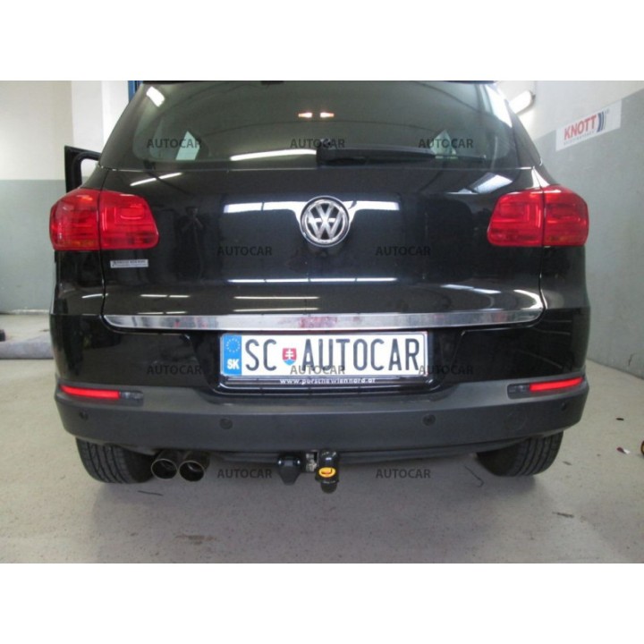 Cârlig de Remorcare, Auto-Hak, Sistem Semi-Demontabil, Volkswagen Tiguan 2007 - 2016 - EDK.ro