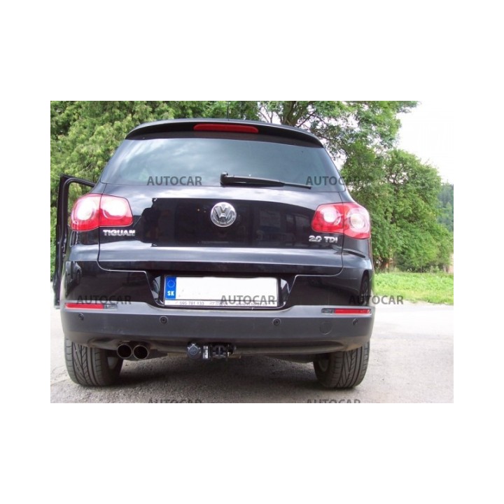 Cârlig de Remorcare, Auto-Hak, Sistem Demontabil Automat, Volkswagen Tiguan 2007 - 2016 - EDK.ro