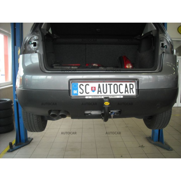 Towbar, Auto-Hak, Vertical Detachable System, Volkswagen Golf 2003 - 2009 - EDK.ro