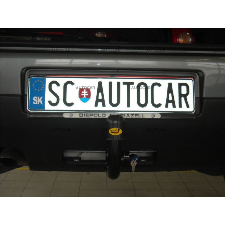Cârlig de Remorcare, Auto-Hak, Sistem Demontabil Vertical, Volkswagen Golf 2003 - 2009 - EDK.ro