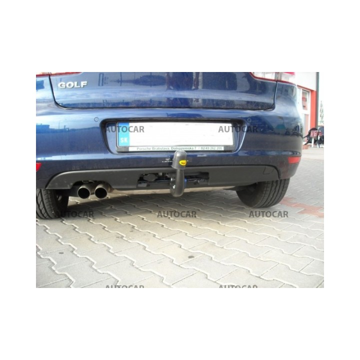 Towbar, Auto-Hak, Vertical Detachable System, Volkswagen Golf 2003 - 2009 - EDK.ro