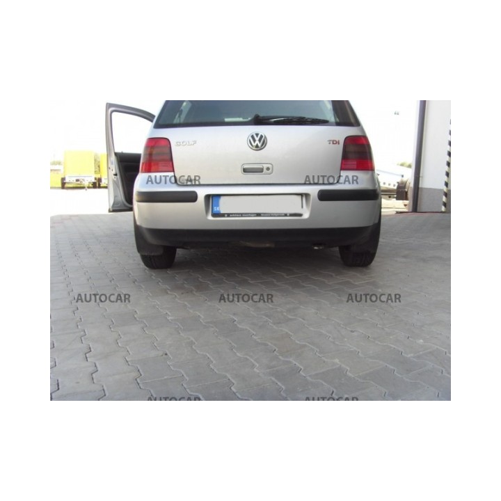 Cârlig de Remorcare, Auto-Hak, Sistem Demontabil Vertical, Volkswagen Golf 3/5 Uși 1997 - 2003 - EDK.ro