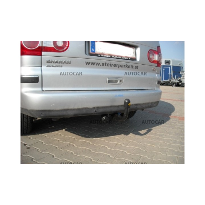 Cârlig de Remorcare, Auto-Hak, Sistem Demontabil Vertical, Volkswagen Sharan 5 Uși 2000 - 2010 - EDK.ro
