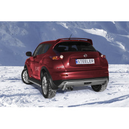 Rear Protection Bar, Steeler 4x4 Rear Protection, Color Silver, Nissan Juke 2010 - 2014 - EDK.ro