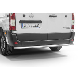 Bară de Protecție Spate, Steeler 4x4 Rear Protection, Culoare Argintiu, Opel Movano 2019 - 2023 - EDK.ro