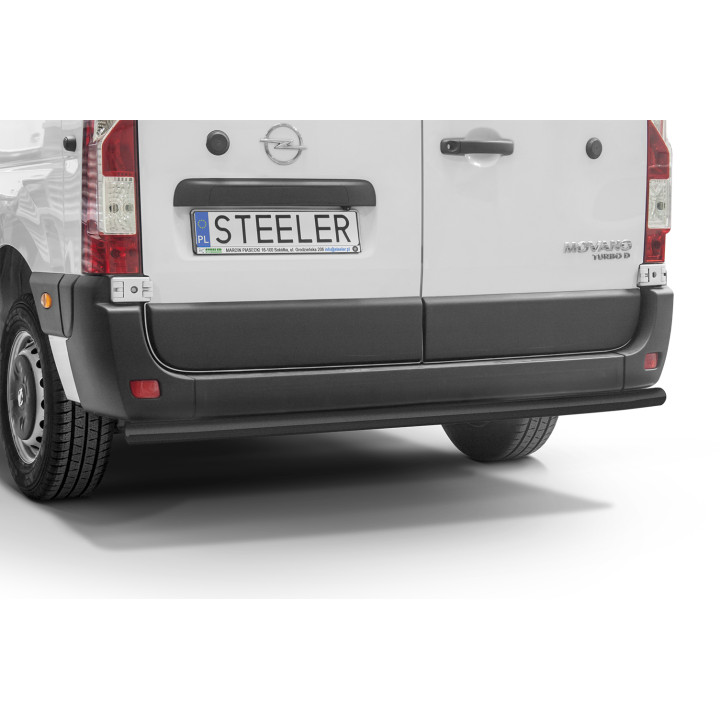 Bară de Protecție Spate, Steeler 4x4 Rear Protection, Culoare Argintiu, Opel Movano 2019 - 2023 - EDK.ro