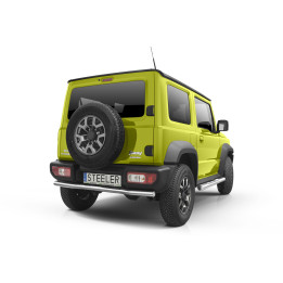 Bară de Protecție Spate, Steeler 4x4 Rear Protection, Culoare Argintiu, Suzuki Jimny 2018 - Prezent - EDK.ro