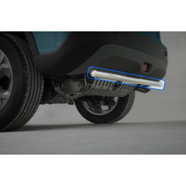 Bară de Protecție Spate, Steeler 4x4 Rear Protection, Culoare Argintiu, Suzuki Vitara 2015 - 2018 - EDK.ro