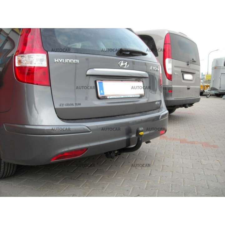 Towbar, Auto-Hak, Semi-Detachable System, Hyundai i30 Station Wagon 2010 - 2012 - EDK.ro