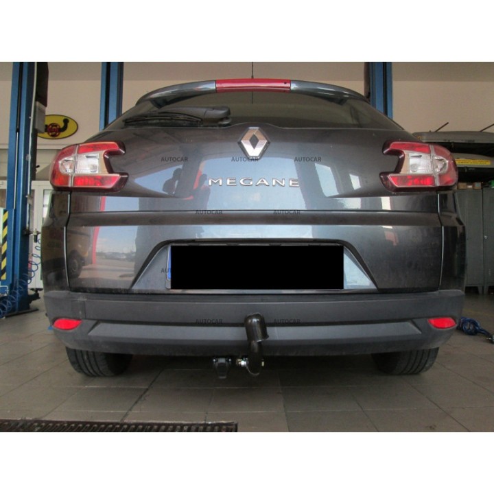 Towbar, Auto-Hak, Semi-Detachable System, Renault Megane Station Wagon 2008 - 2016 - EDK.ro
