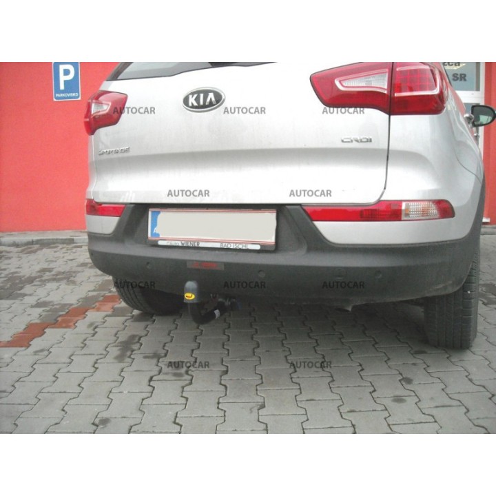 Cârlig de Remorcare, Auto-Hak, Sistem Demontabil Vertical, Kia Sportage 2010 - 2015 - EDK.ro