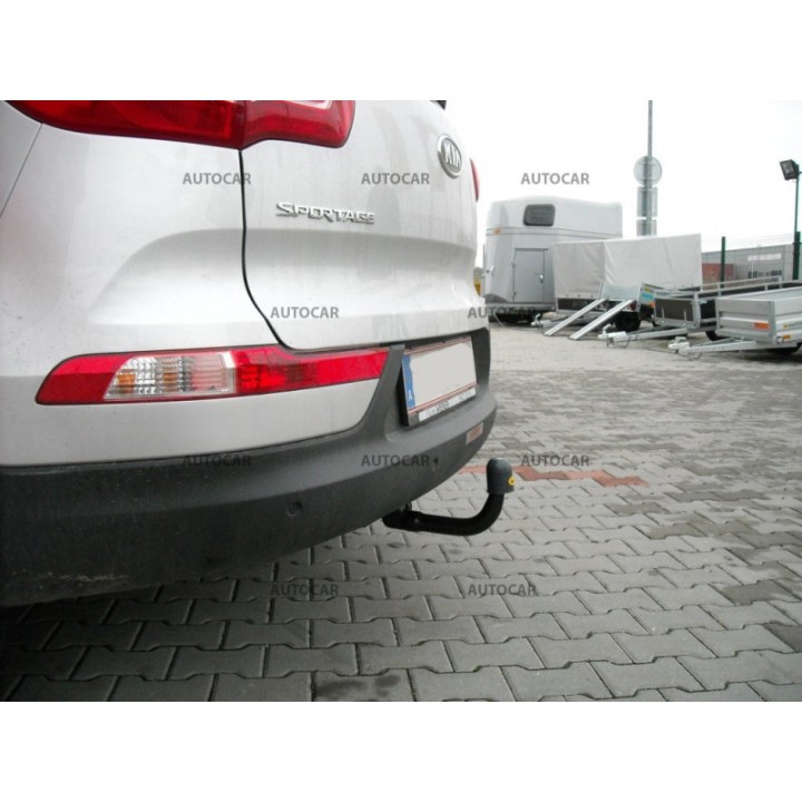 Towbar, Auto-Hak, Vertical Detachable System, Kia Sportage 2010 - 2015 - EDK.ro