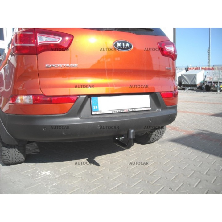 Towbar, Auto-Hak, Vertical Detachable System, Kia Sportage 2010 - 2015 - EDK.ro