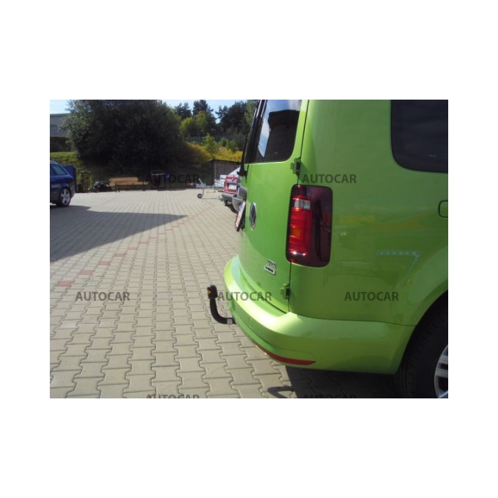 Cârlig de Remorcare, Auto-Hak, Sistem Demontabil Vertical, Volkswagen Caddy 2004 - 2015 - EDK.ro