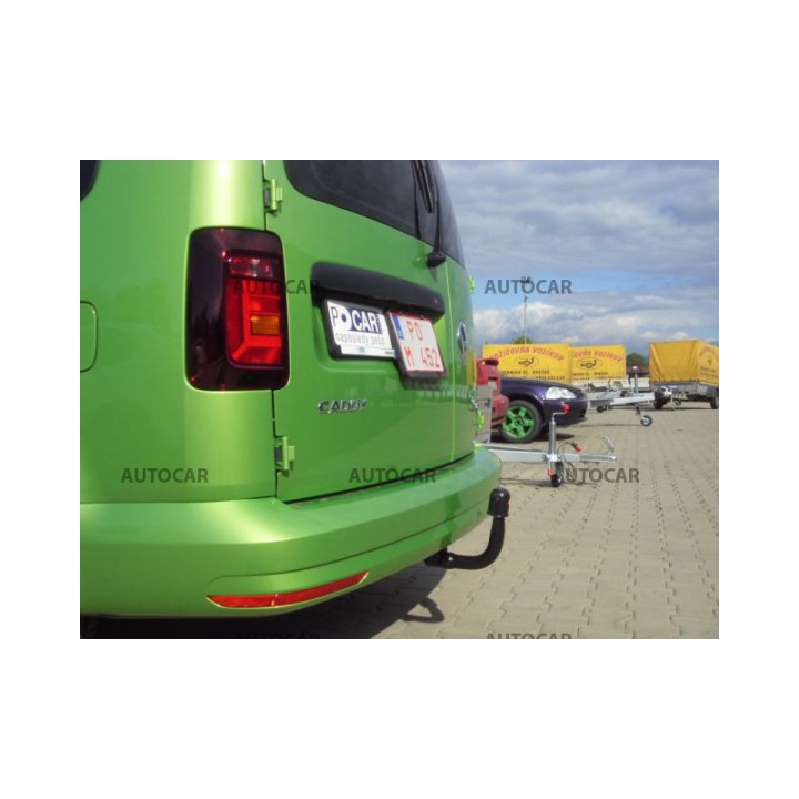 Towbar, Auto-Hak, Vertical Detachable System, Volkswagen Caddy 2004 - 2015 - EDK.ro