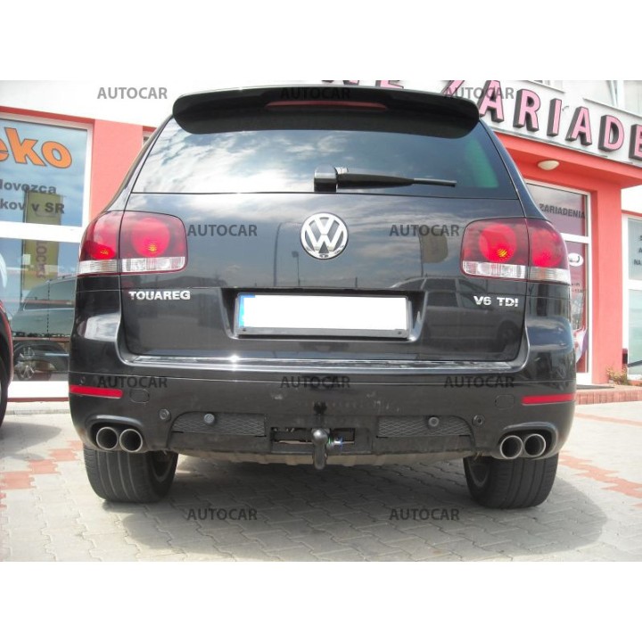Cârlig de Remorcare, Auto-Hak, Sistem Demontabil Vertical, Volkswagen Touareg 2003 - 2018 - EDK.ro