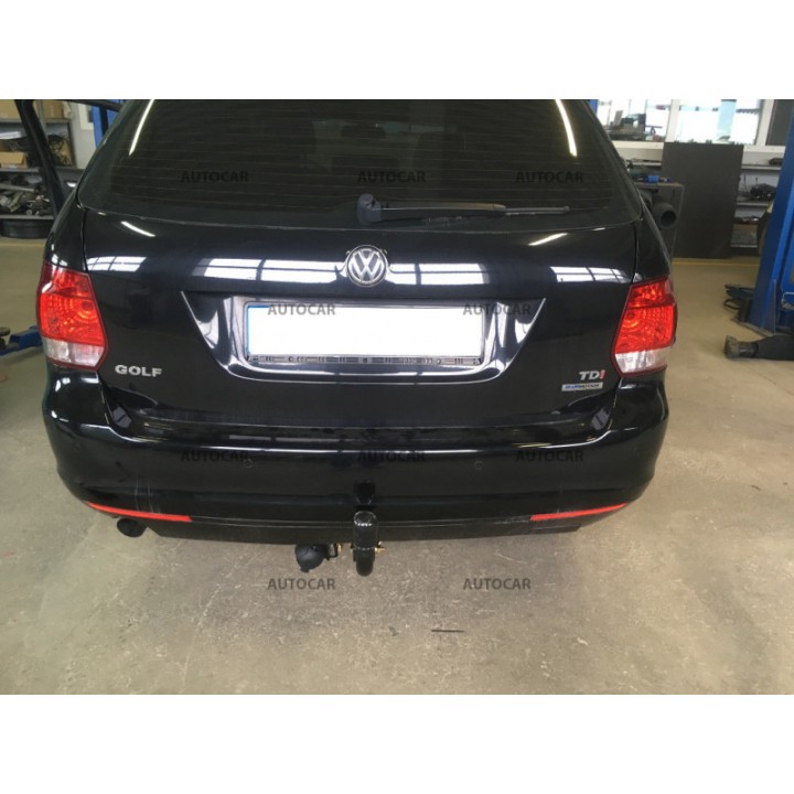 Towbar, Auto-Hak, Semi-Detachable System, Volkswagen Golf Station Wagon 2009 - 2013 - EDK.ro