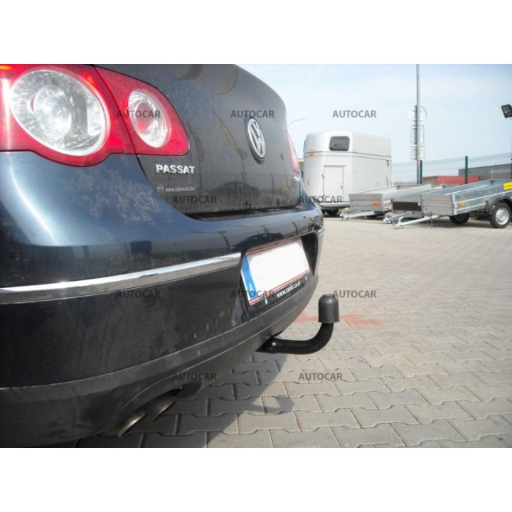 Cârlig de Remorcare, Auto-Hak, Sistem Demontabil Vertical, Volkswagen Passat 2005 - 2010 - EDK.ro