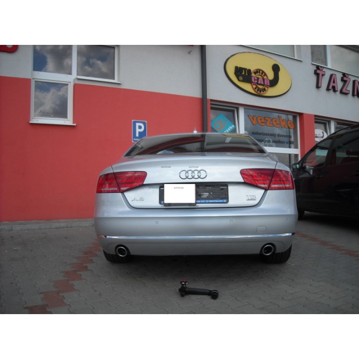 Cârlig de Remorcare Detașabil Vertical cu Cheie, Westfalia Automotive A 8, Audi A8 2010 - 2017 - EDK.ro