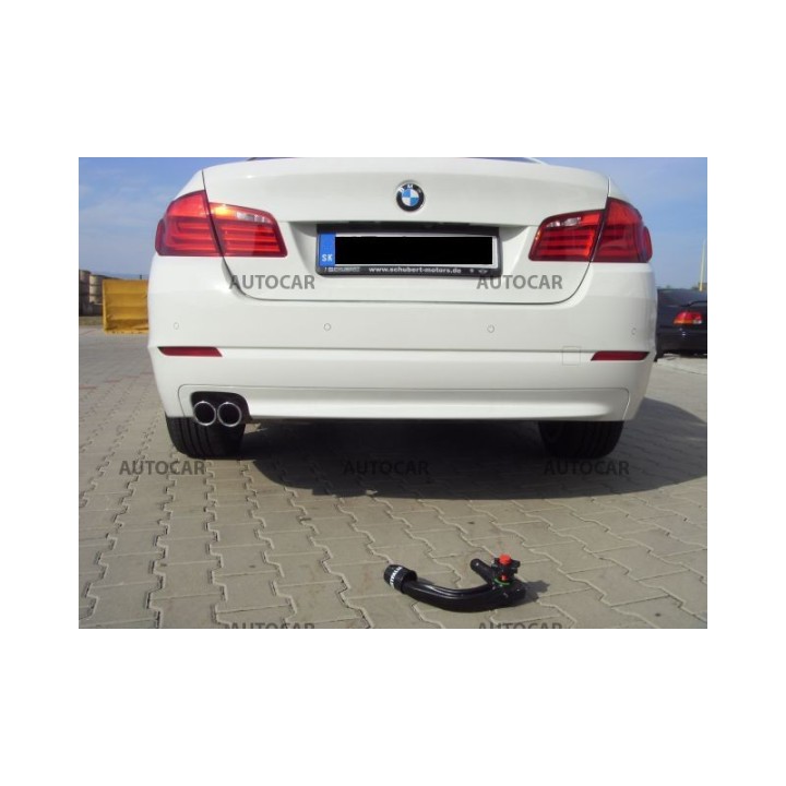 Vertical Detachable Towbar with Key, Westfalia Automotive 5 F10/F11, BMW Seria 5 2003 - 2010 - EDK.ro