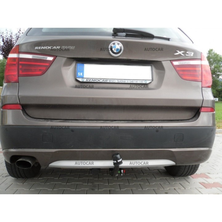 Cârlig de Remorcare Detașabil Vertical cu Cheie, Westfalia Automotive F25, BMW X3 2009 - 2014 - EDK.ro