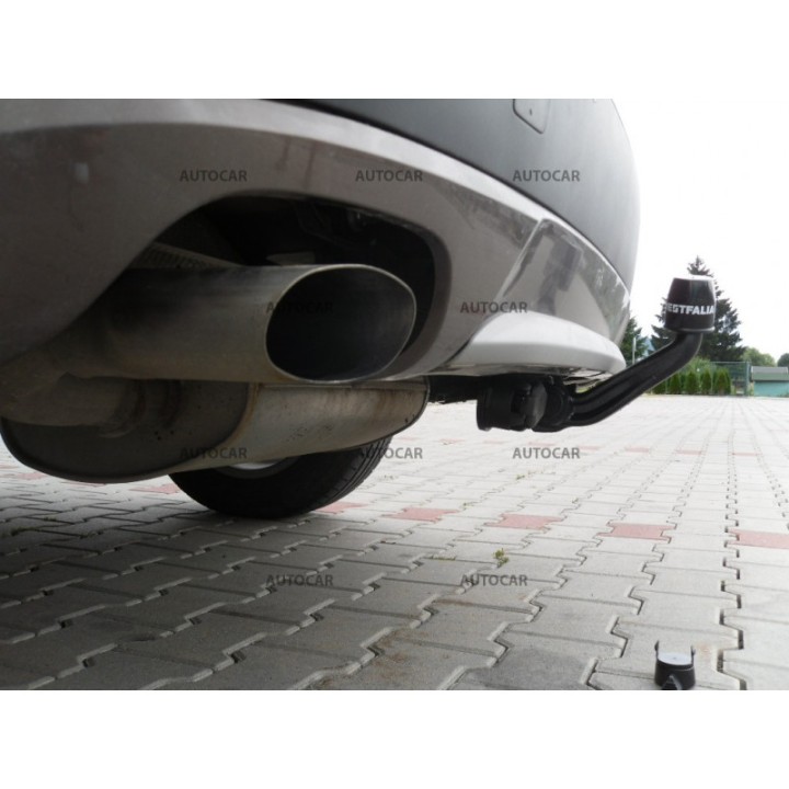 Vertical Detachable Towbar with Key, Westfalia Automotive F25, BMW X3 2009 - 2014 - EDK.ro