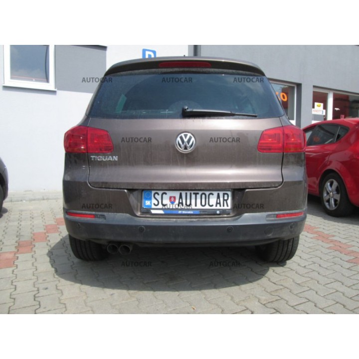 Vertical Detachable Towbar with Key, Westfalia Automotive I, Volkswagen Tiguan 2007 - 2016 - EDK.ro