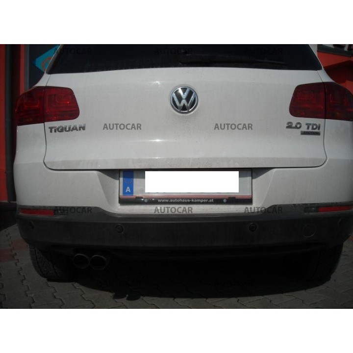 Cârlig de Remorcare Detașabil Vertical cu Cheie, Westfalia Automotive I, Volkswagen Tiguan 2007 - 2016 - EDK.ro
