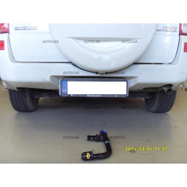 Cârlig de Remorcare, Auto-Hak, Sistem Demontabil Vertical, Suzuki Grand Vitara 5 Uși 2005 - 2010 - EDK.ro