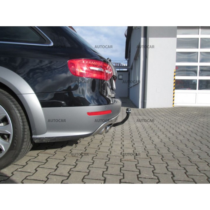 Cârlig de Remorcare Detașabil Vertical cu Cheie, Westfalia Automotive, Audi A4 2007 - 2015 - EDK.ro