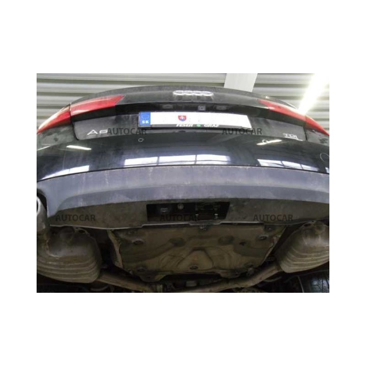 Vertical Detachable Towbar with Key, Westfalia Automotive, Audi A6 2011 - 2014 - EDK.ro