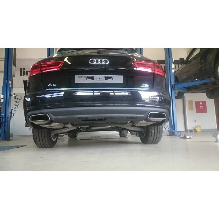 Cârlig de Remorcare Detașabil Vertical cu Cheie, Westfalia Automotive, Audi A6 2011 - 2014 - EDK.ro