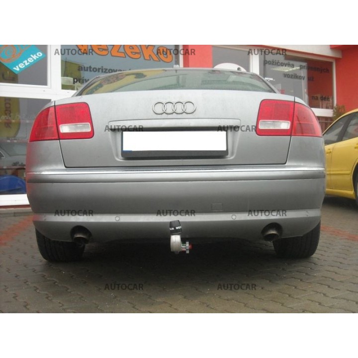 Cârlig de Remorcare Detașabil Vertical cu Cheie, Westfalia Automotive A 8, Audi A8 2003 - 2010 - EDK.ro