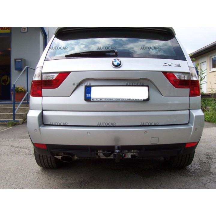 Cârlig de Remorcare Detașabil Vertical cu Cheie, Westfalia Automotive E83, BMW X3 2004 - 2010 - EDK.ro