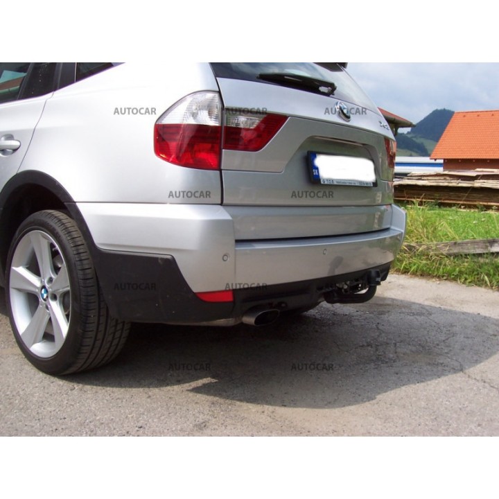 Vertical Detachable Towbar with Key, Westfalia Automotive E83, BMW X3 2004 - 2010 - EDK.ro