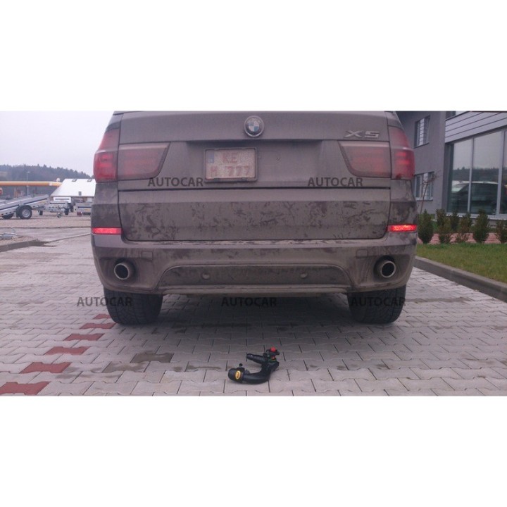 Cârlig de Remorcare Detașabil Vertical cu Cheie, Westfalia Automotive E70, BMW X5 2007 - 2013 - EDK.ro