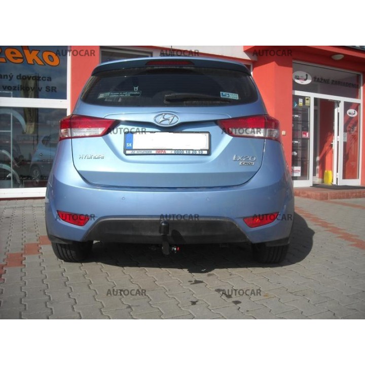 Cârlig de Remorcare Detașabil Vertical cu Cheie, Westfalia Automotive, Hyundai ix20 2010 - Prezent - EDK.ro