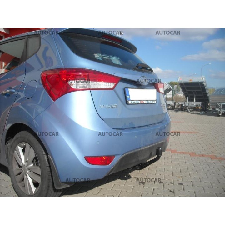 Vertical Detachable Towbar with Key, Westfalia Automotive, Hyundai ix20 2010 - Present - EDK.ro