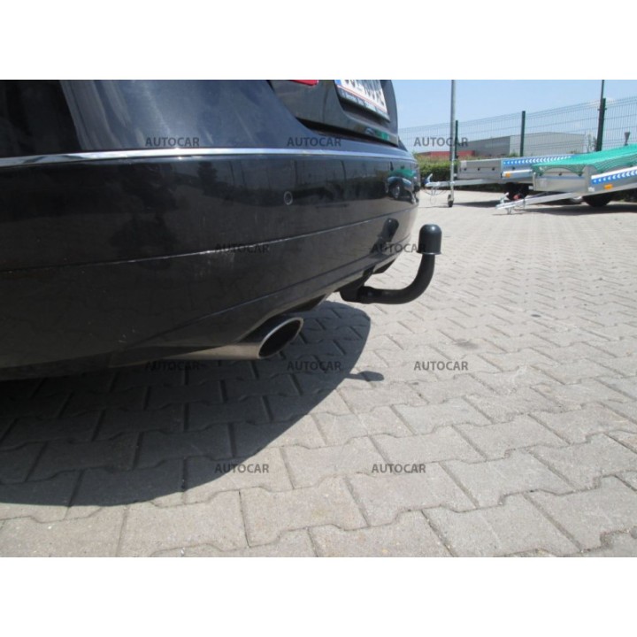 Vertical Detachable Towbar with Key, Westfalia Automotive X204, Mercedes-Benz GLK 2008 - Present - EDK.ro