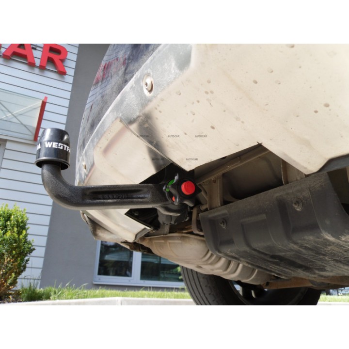 Vertical Detachable Towbar with Key, Westfalia Automotive M, Mercedes-Benz ML 2005 - Present - EDK.ro