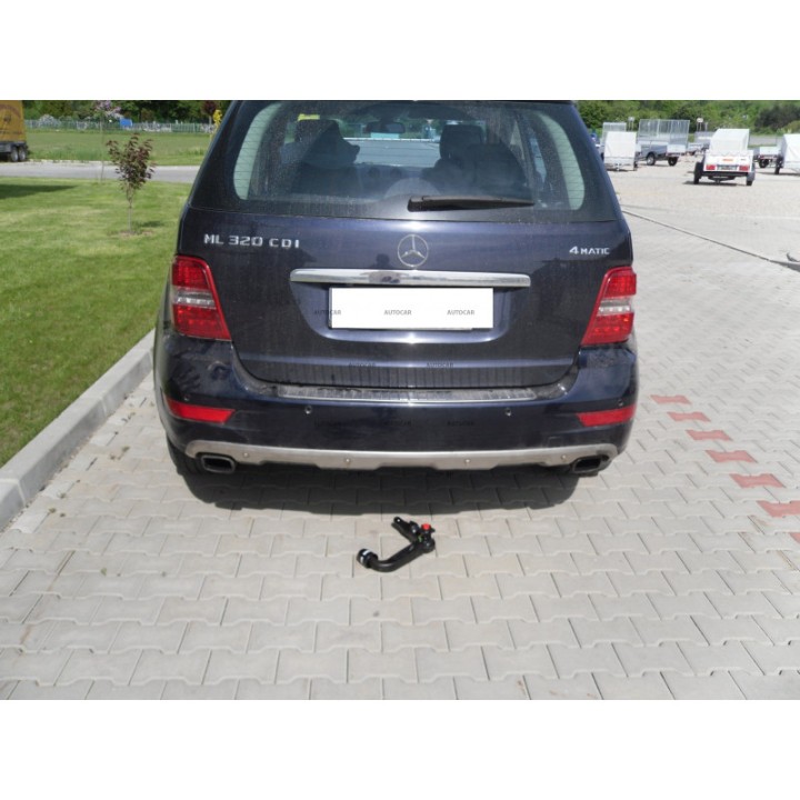 Vertical Detachable Towbar with Key, Westfalia Automotive M, Mercedes-Benz ML 2005 - Present - EDK.ro