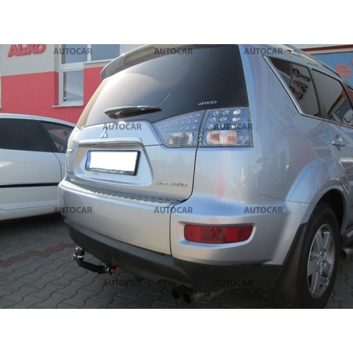 Vertical Detachable Towbar with Key, Westfalia Automotive, Mitsubishi Outlander 2007 - Present - EDK.ro