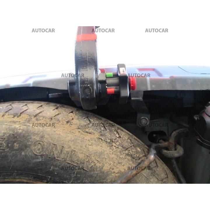 Vertical Detachable Towbar with Key, Westfalia Automotive, Mitsubishi Outlander 2007 - Present - EDK.ro